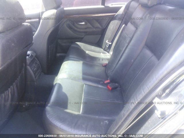 WBADN63411GM73206 - 2001 BMW 540 I AUTOMATIC BLACK photo 8