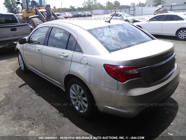 1C3CCBBB7DN706572 - 2013 CHRYSLER 200 TOURING Champagne photo 3