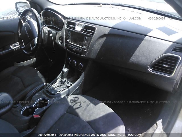 1C3CCBBB7DN706572 - 2013 CHRYSLER 200 TOURING Champagne photo 5