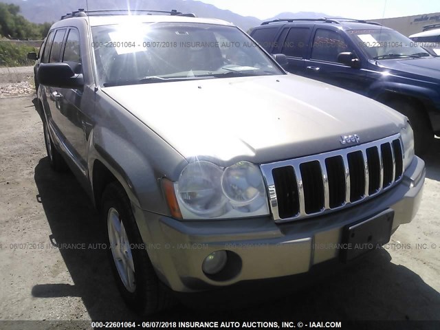 1J4HR58N55C676496 - 2005 JEEP GRAND CHEROKEE LIMITED GOLD photo 6
