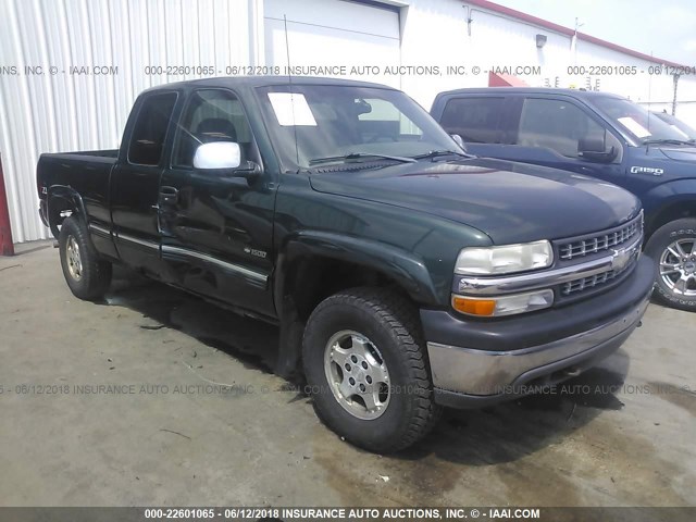 1GCEK19TX1E108486 - 2001 CHEVROLET SILVERADO K1500 GREEN photo 1