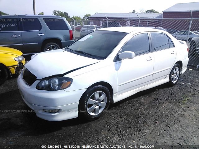 2T1BR32E57C808532 - 2007 TOYOTA COROLLA CE/LE/S WHITE photo 2