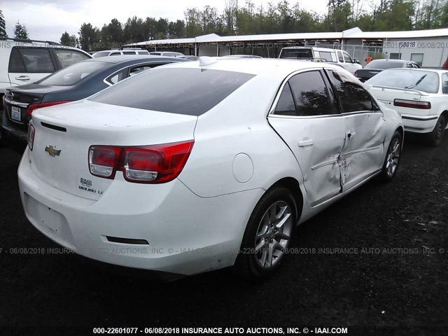 1G11C5SL6FU143870 - 2015 CHEVROLET MALIBU 1LT WHITE photo 4