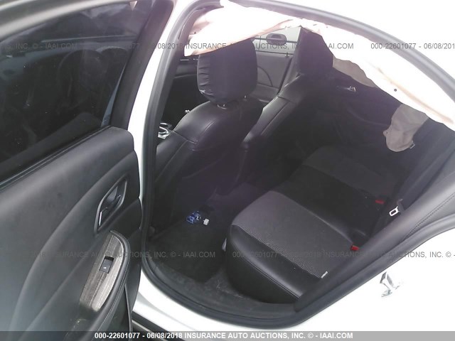 1G11C5SL6FU143870 - 2015 CHEVROLET MALIBU 1LT WHITE photo 8