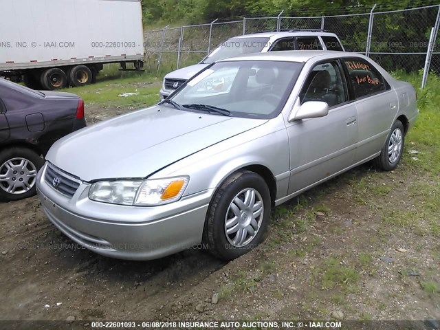 4T1BG22K31U033675 - 2001 TOYOTA CAMRY CE/LE/XLE 银色 照片 2