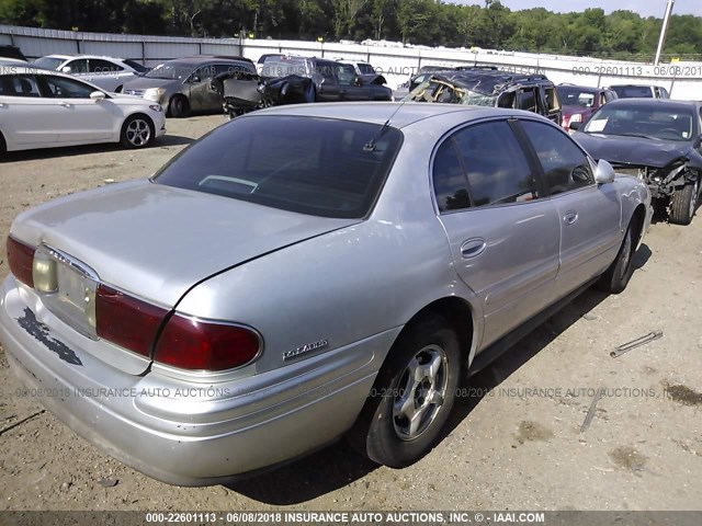 1G4HR54K82U256203 - 2002 BUICK LESABRE LIMITED SILVER photo 4