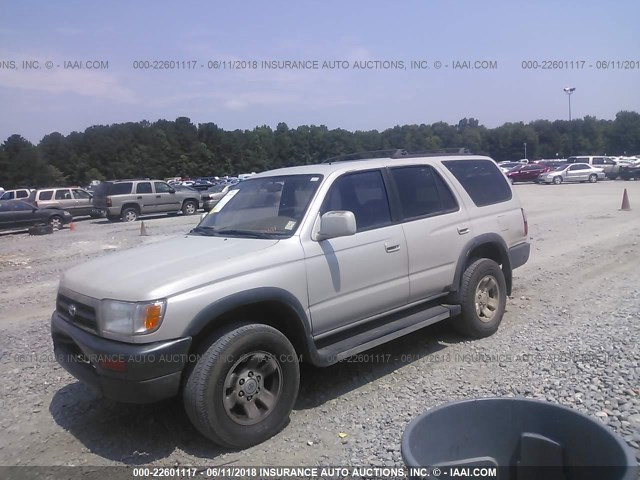 JT3HN86R3V0063288 - 1997 TOYOTA 4RUNNER SR5 SILVER photo 2