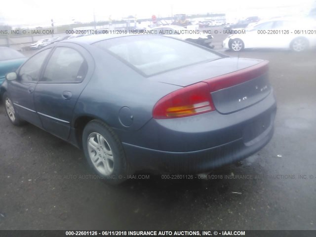 2B3HD56J9YH215700 - 2000 DODGE INTREPID ES GRAY photo 3