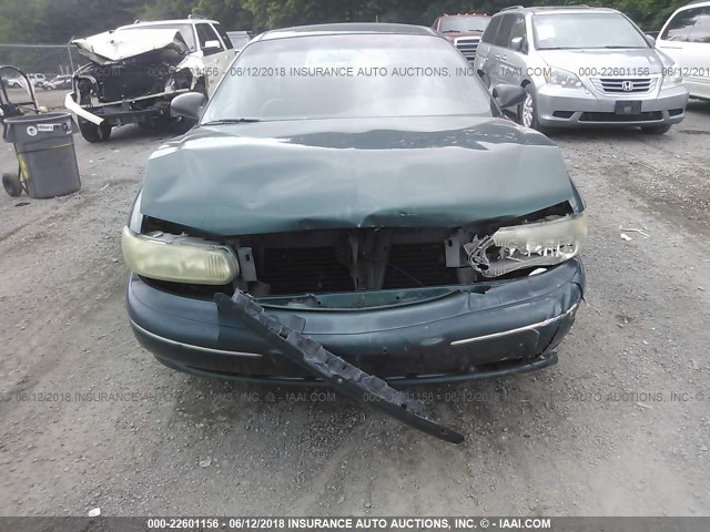 2G4WS52M6X1561282 - 1999 BUICK CENTURY CUSTOM GREEN photo 6