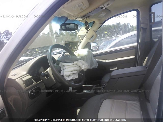 1FMZU74K34UB87325 - 2004 FORD EXPLORER EDDIE BAUER WHITE photo 5