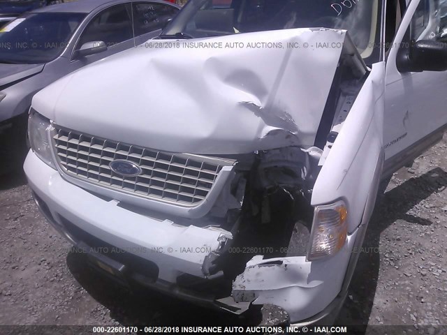 1FMZU74K34UB87325 - 2004 FORD EXPLORER EDDIE BAUER WHITE photo 6