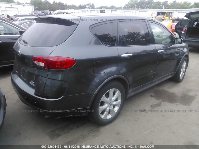 4S4WX82D574400865 - 2007 SUBARU B9 TRIBECA 3.0 H6/3.0 H6 LIMITED GRAY photo 4