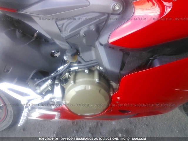 ZDM14BPW5DB010990 - 2013 DUCATI SUPERBIKE 1199 PANIGALE/S RED photo 8