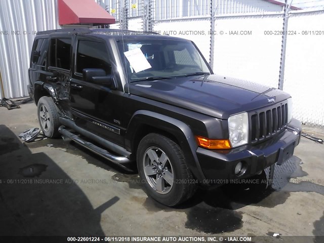 1J8HG48K66C337364 - 2006 JEEP COMMANDER ნაცრისფერი ფოტო 1