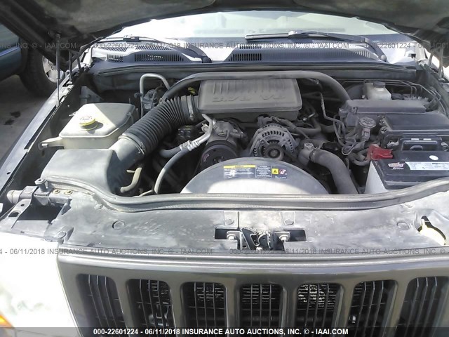 1J8HG48K66C337364 - 2006 JEEP COMMANDER ნაცრისფერი ფოტო 10