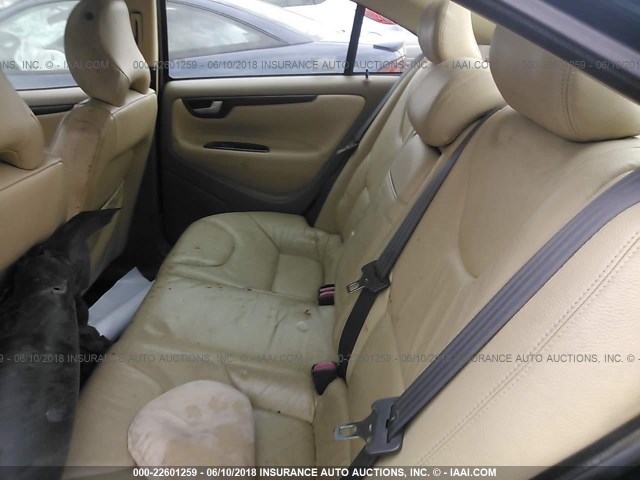 YV1RS61R922191632 - 2002 VOLVO S60 Зелений фото 8