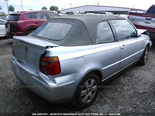3VWDC21V42M805818 - 2002 VOLKSWAGEN CABRIO GLX 银色 照片 4