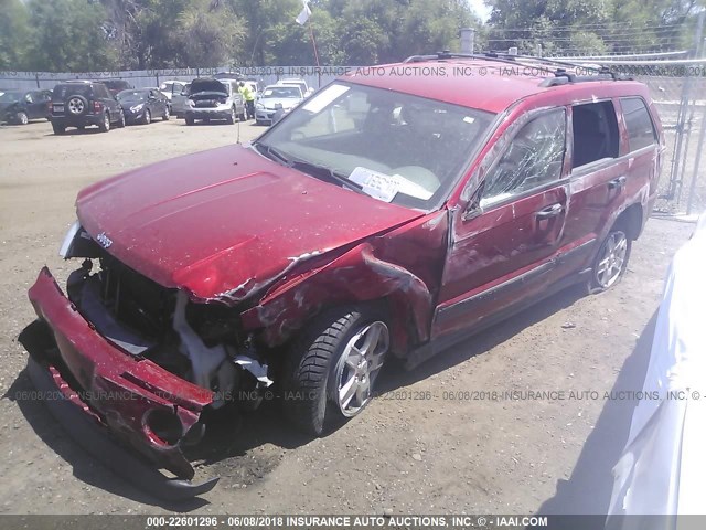 1J4GS48KX5C536394 - 2005 JEEP GRAND CHEROKEE LAREDO/COLUMBIA/FREEDOM 红色 照片 2