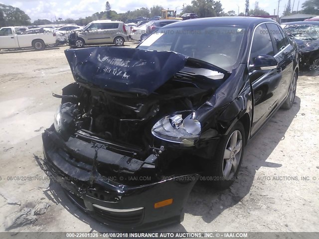 3VWEF71K67M134626 - 2007 VOLKSWAGEN JETTA WOLFSBURG 黑色 照片 2