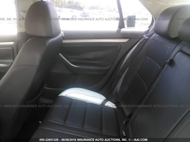3VWEF71K67M134626 - 2007 VOLKSWAGEN JETTA WOLFSBURG 黑色 照片 8