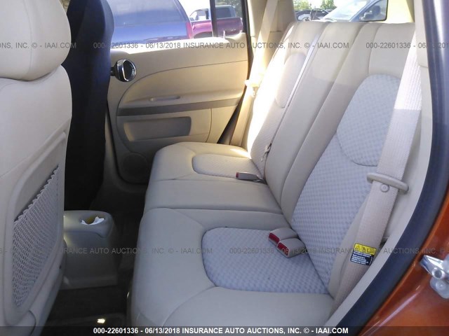 3GNDA13D86S576673 - 2006 CHEVROLET HHR LS ნარინჯისფერი ფოტო 8