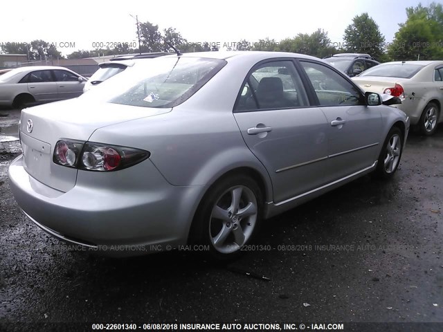 1YVHP80C385M40925 - 2008 MAZDA 6 I Gümüş fotoğraf 4