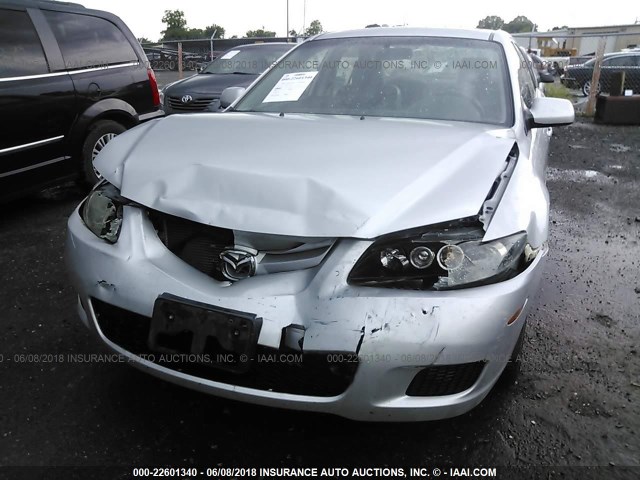 1YVHP80C385M40925 - 2008 MAZDA 6 I SILVER photo 6