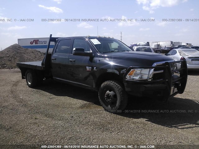 3C7WDTCL9CG289176 - 2012 DODGE 3500 4X4 CREWCAB ST/SLT/LARAMIE BLACK photo 1