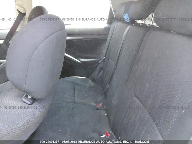 2T1KU4EE6DC950593 - 2013 TOYOTA COROLLA MATRIX  SILVER photo 8