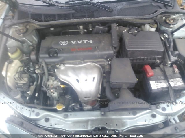 4T4BE46K49R130154 - 2009 TOYOTA CAMRY SE/LE/XLE BLUE photo 10