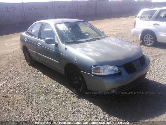 3N1CB51D16L590164 - 2006 NISSAN SENTRA 1.8/1.8S GREEN photo 1