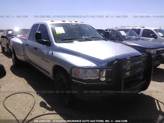 3D7MA48C84G142205 - 2004 DODGE RAM 3500 ST/SLT SILVER photo 1