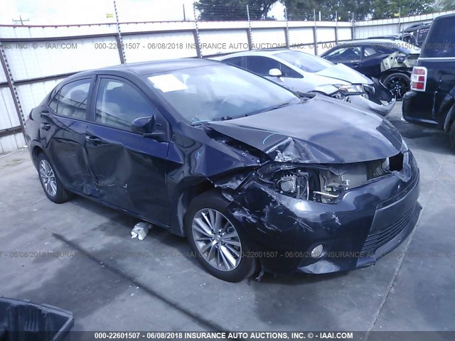 5YFBURHE5FP355245 - 2015 TOYOTA COROLLA L/LE/LE PLS/PRM/S/S PLS BLACK photo 1