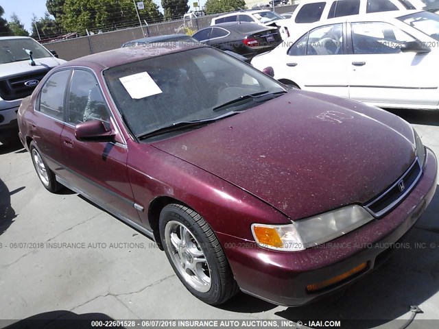 1HGCD5538TA126978 - 1996 HONDA ACCORD LX/EX Burdeos foto 1