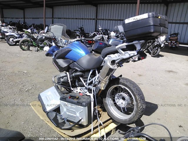 WB1046006CZX53343 - 2012 BMW R1200 GS BLUE photo 3