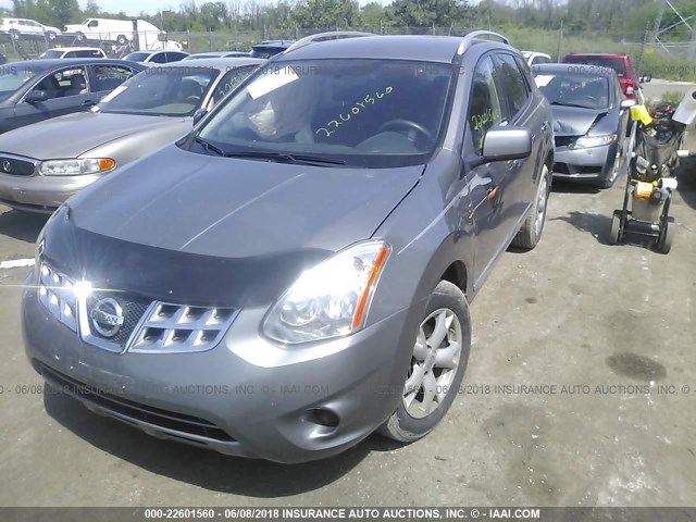 JN8AS5MTXBW182391 - 2011 NISSAN ROGUE S/SV/KROM GRAY photo 2