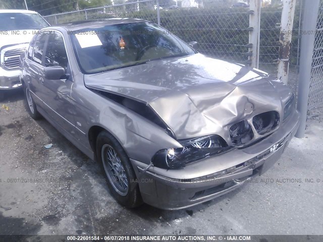 WBADT43442GY44175 - 2002 BMW 525 I AUTOMATIC BROWN photo 1