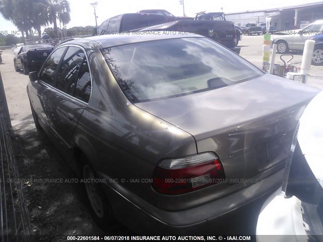 WBADT43442GY44175 - 2002 BMW 525 I AUTOMATIC BROWN photo 3