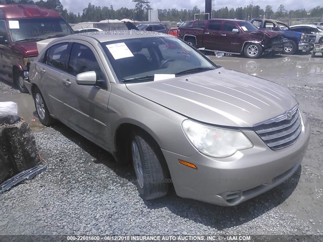 1C3LC46K87N516743 - 2007 CHRYSLER SEBRING GOLD photo 1