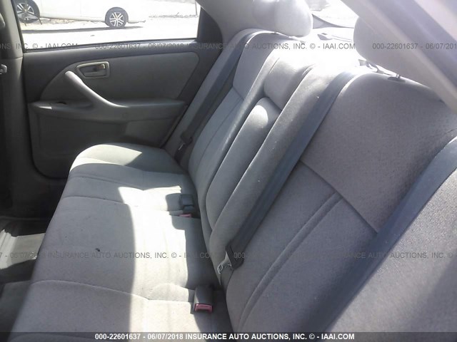 4T1BG22KX1U064843 - 2001 TOYOTA CAMRY CE/LE/XLE SILVER photo 8