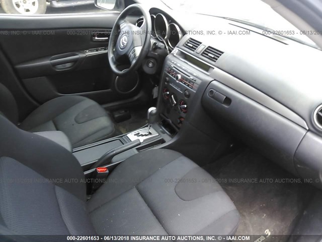 JM1BK323671750180 - 2007 MAZDA 3 S SILVER photo 5