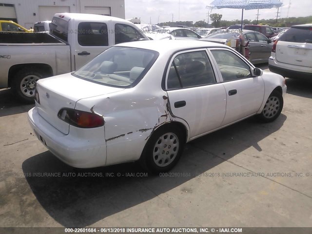 1NXBR12E4XZ252779 - 1999 TOYOTA COROLLA VE/CE/LE WHITE photo 4