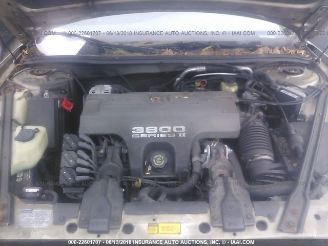 2G4WB52K5V1427522 - 1997 BUICK REGAL LS 金色 照片 10