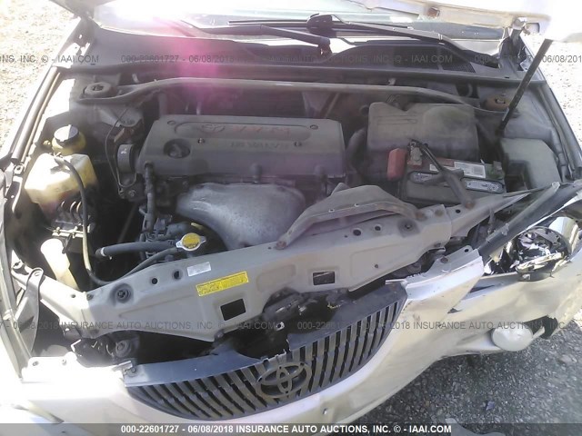 4T1CE38P56U644043 - 2006 TOYOTA CAMRY SOLARA SE/SLE SILVER photo 10
