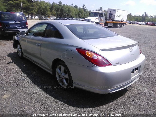 4T1CE38P56U644043 - 2006 TOYOTA CAMRY SOLARA SE/SLE SILVER photo 3