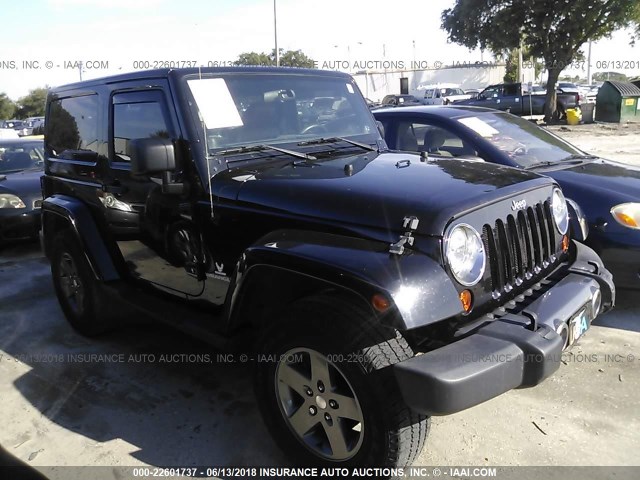 1J4AA2D1XBL625629 - 2011 JEEP WRANGLER SPORT BLACK photo 1