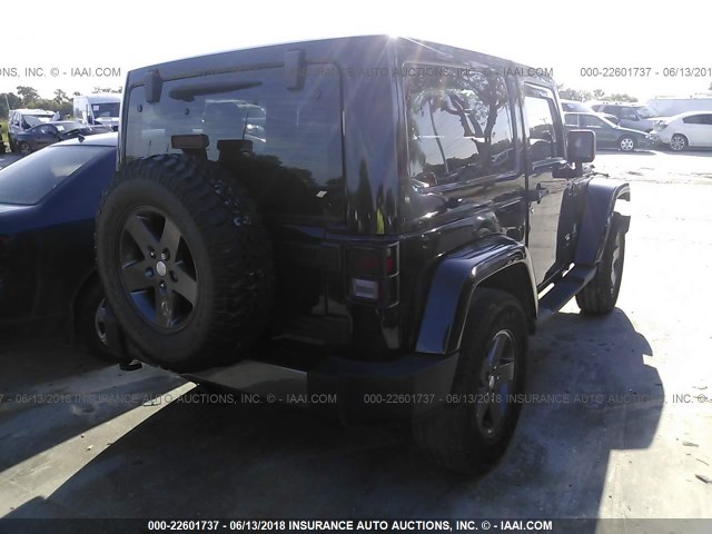 1J4AA2D1XBL625629 - 2011 JEEP WRANGLER SPORT 黑色 照片 4