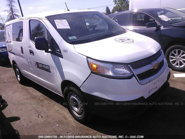 3N63M0YN5FK702024 - 2015 CHEVROLET CITY EXPRESS LS WHITE photo 1