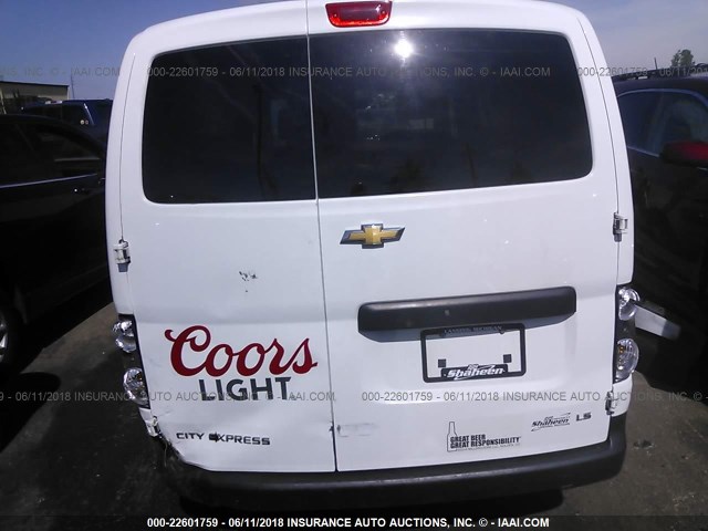 3N63M0YN5FK702024 - 2015 CHEVROLET CITY EXPRESS LS WHITE photo 8