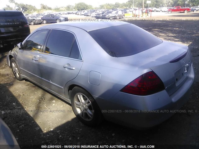 1HGCM56387A179412 - 2007 HONDA ACCORD SE SILVER photo 3